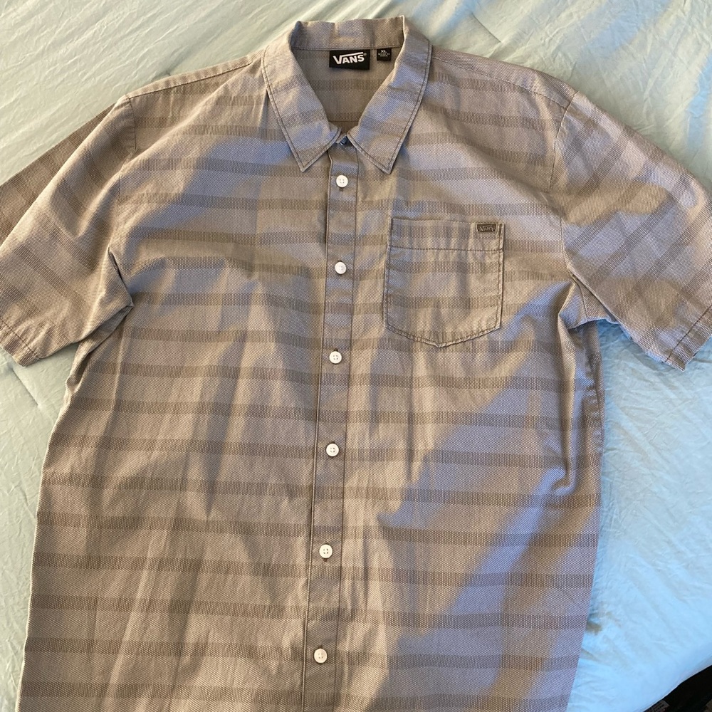 Vans casual button down skater shirt